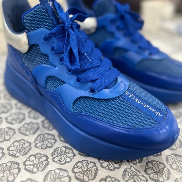 Alexander McQueen Other - Alexander McQueen Blue Sneakers